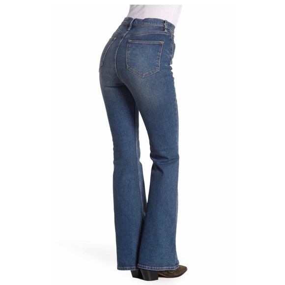 NWT Free People Flare Leg Jeans - Picture 4 of 14
